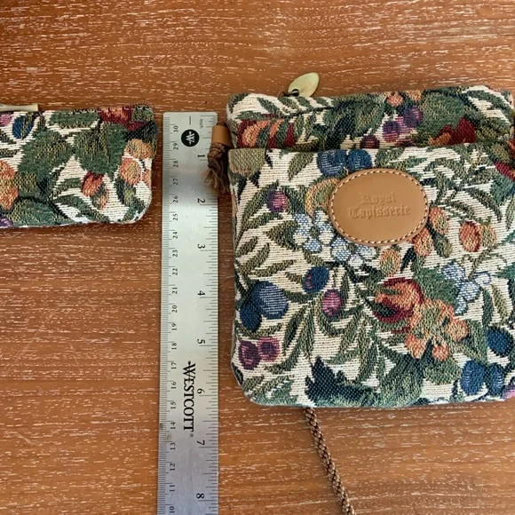 Royal Tapisserie Crossbody Bag with Change Purse - Picture 8 of 9